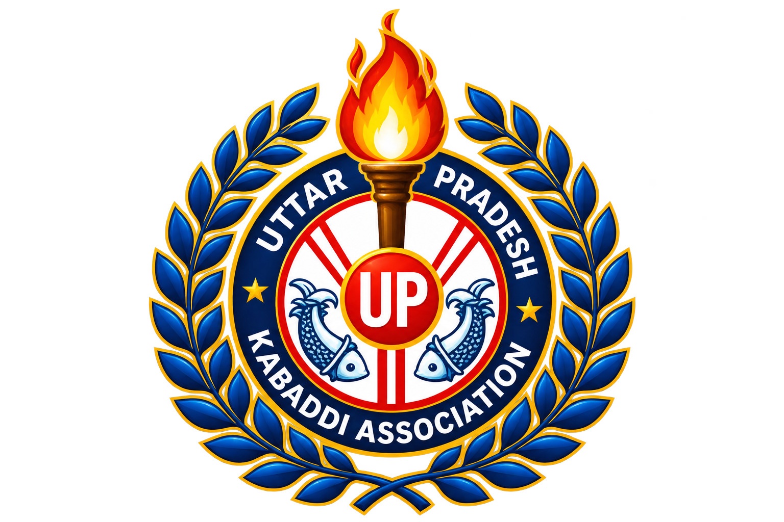 U.P. Kabaddi Association Logo